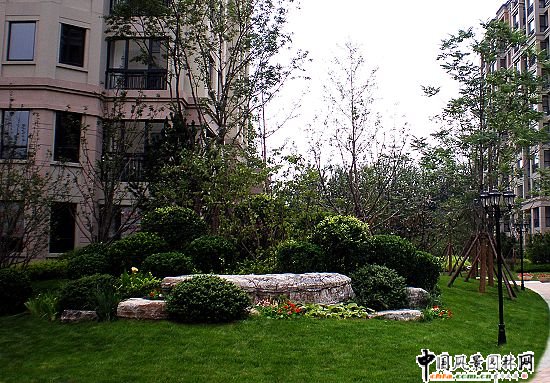 北京綠城百合公寓六標段景觀(guān)工程