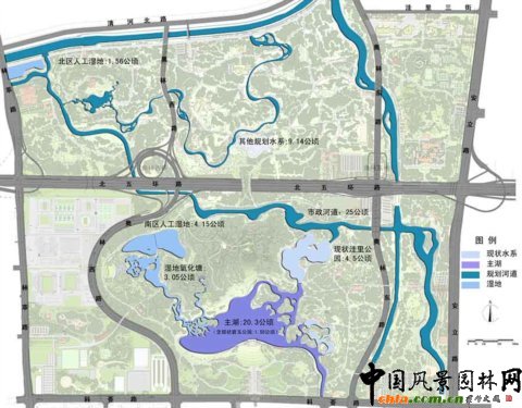 全園水系規劃圖