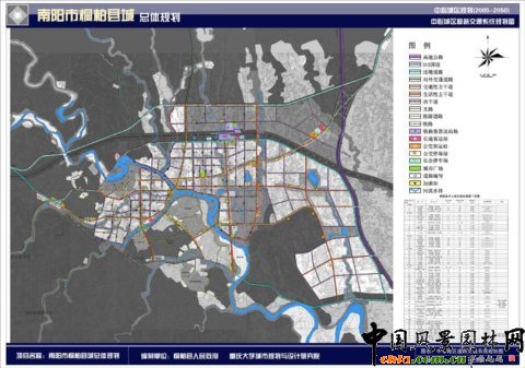 中心城區道路交通系統規劃圖