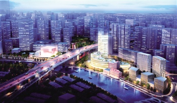 風(fēng)景園林 上海蘇河灣 規劃