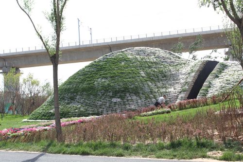 北京園博會(huì ) 設計師廣場(chǎng) 聲波 設計理念
