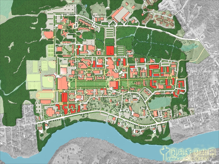 緬因州立大學(xué)校園總體規劃