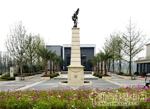 天開(kāi)園林 萬(wàn)科五龍山 景觀(guān)工程 住宅景觀(guān)