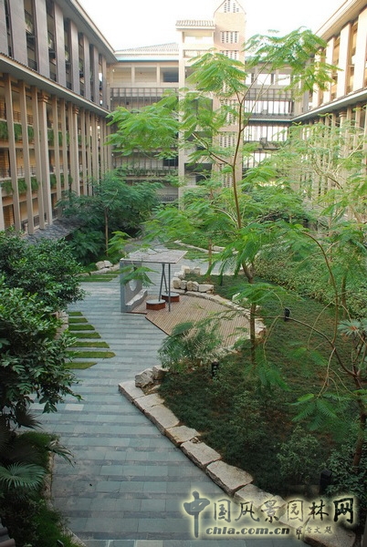 深圳平安金融大學(xué) 景觀(guān)設計 何小強 設計師 中國風(fēng)景園林網(wǎng)