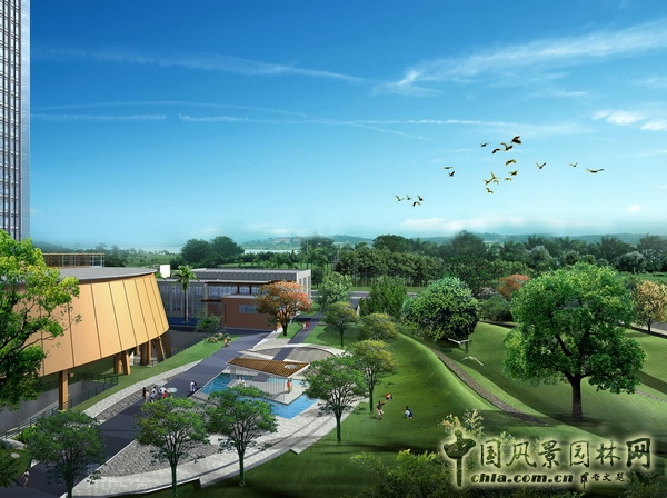 中山電力大樓 景觀(guān)設計 何小強 屋頂綠化 中國風(fēng)景園林網(wǎng)