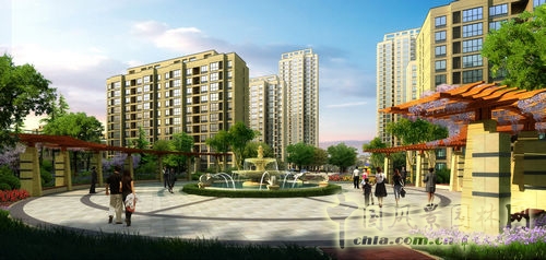居住區景觀(guān)設計 景觀(guān)方案 施工圖設計