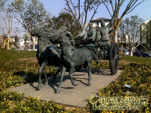 湖州項王公園 園林工程 人文景觀(guān) 歷史景觀(guān)