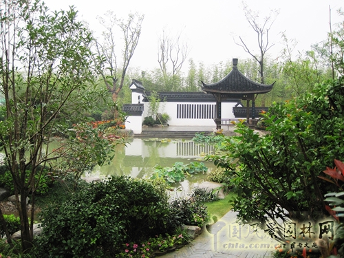 中國綠化博覽會(huì ) 杭州園 緣園 造景元素