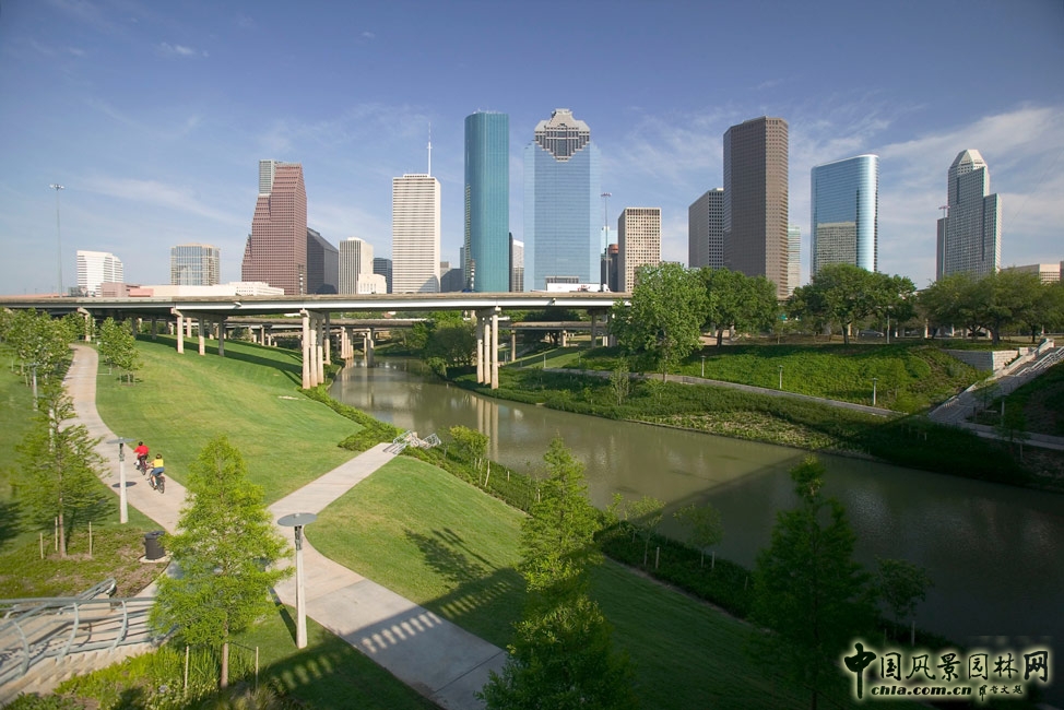 SWA作品：美國休斯敦市布法羅河濱漫步公園景觀(guān)設計