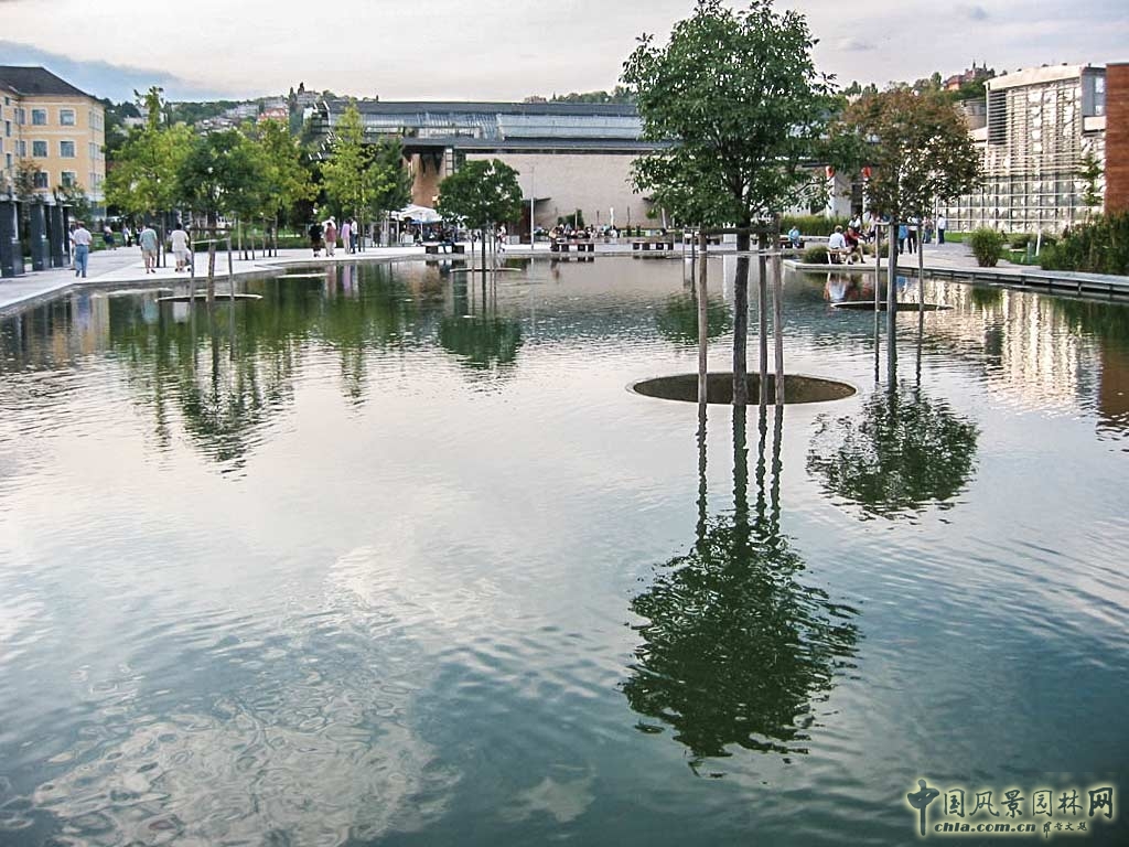 匈牙利布達佩斯千禧公園景觀(guān)設計
