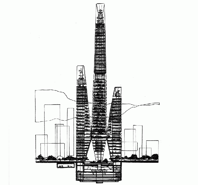 香港“生態(tài)建筑”摩天大樓建筑設計方案公布