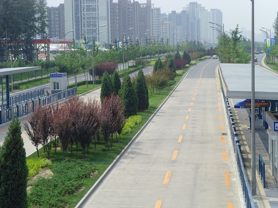 北京奧運中心區整體道路景觀(guān)系統規劃設計
