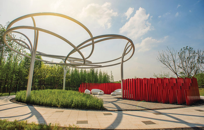 重慶江山樾社區公園景觀(guān)設計