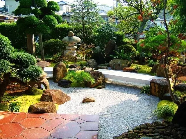 日式庭院 現實(shí)與抽象的結合
