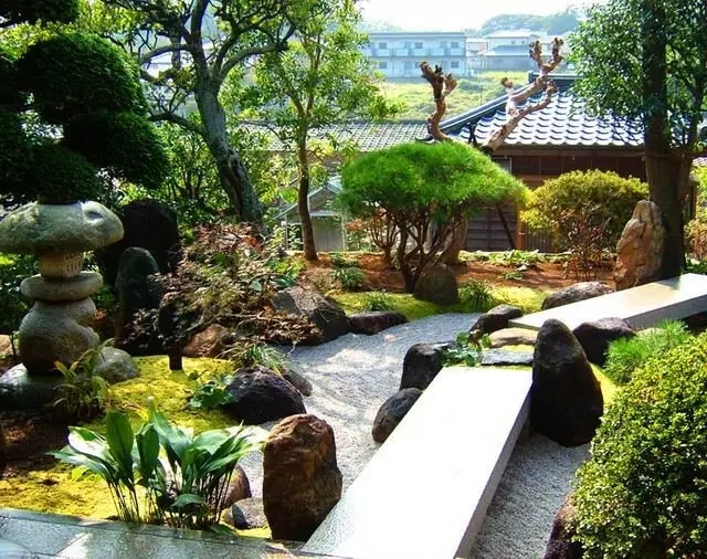 日式庭院 現實(shí)與抽象的結合