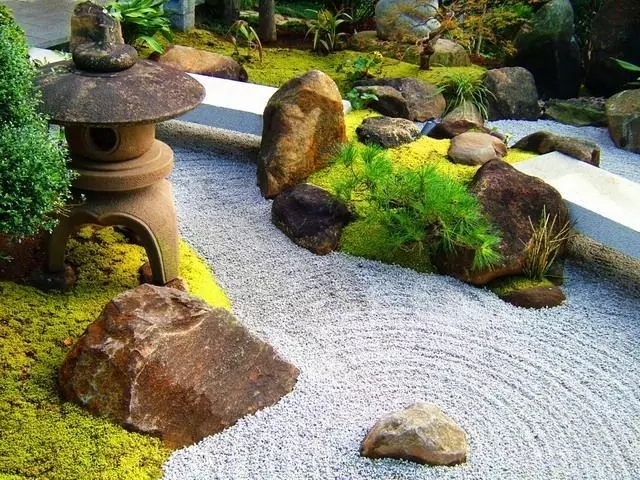 日式庭院 現實(shí)與抽象的結合