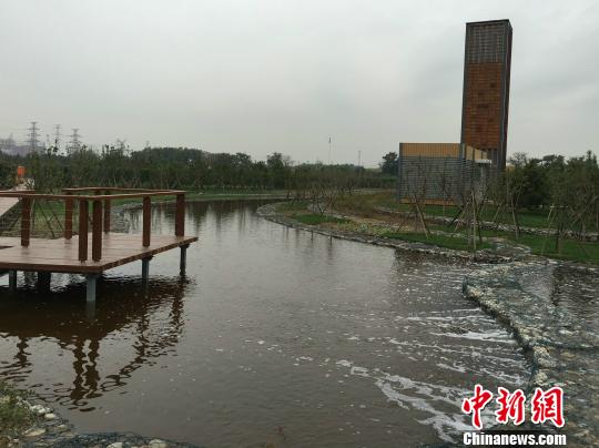 亞洲最大地下再生水廠(chǎng)在京落成 地上為濕地公園