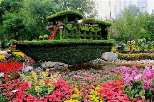 植物雕塑的城市景觀(guān)你見(jiàn)過(guò)嗎？