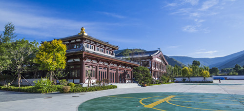 源樹(shù)作品：五臺山禪院