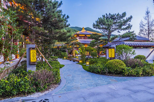 源樹(shù)作品：五臺山禪院