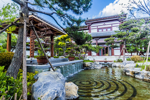 源樹(shù)作品：五臺山禪院