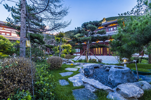 源樹(shù)作品：五臺山禪院