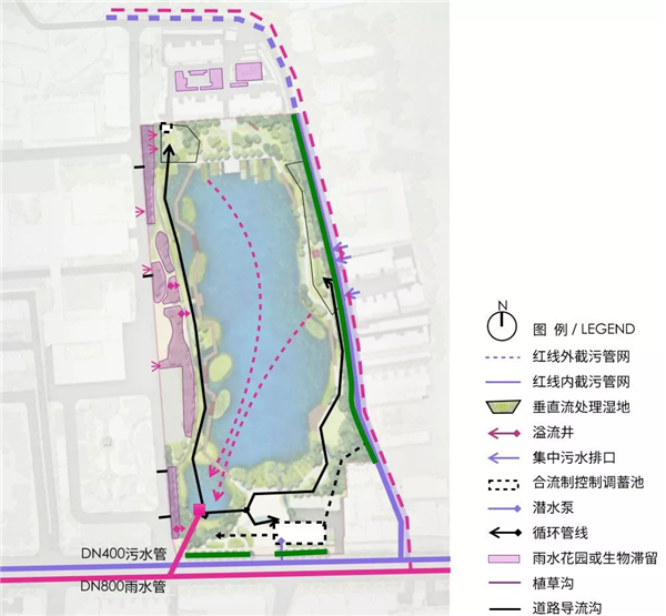 化腐朽為生機 | 一段老城區護城河遺跡的景觀(guān)與海綿化改造