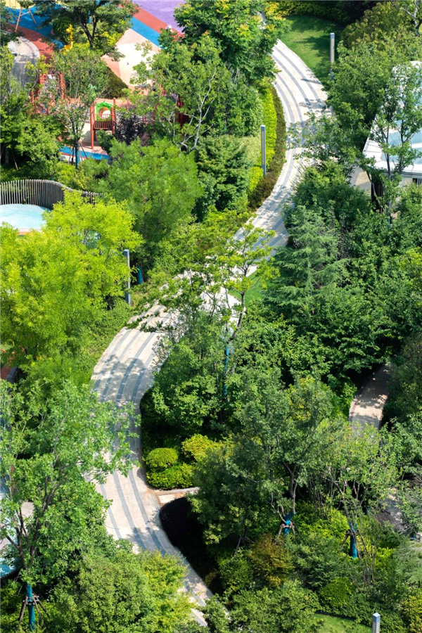 雅藍圖景觀(guān)丨白鷺金岸中央公園