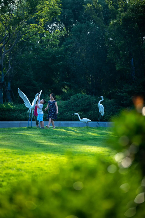 雅藍圖景觀(guān)丨白鷺金岸中央公園