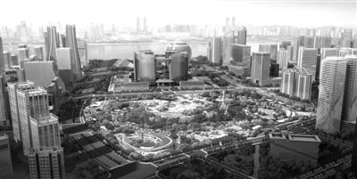 摩天大樓間，杭州的超級中央公園要來(lái)了